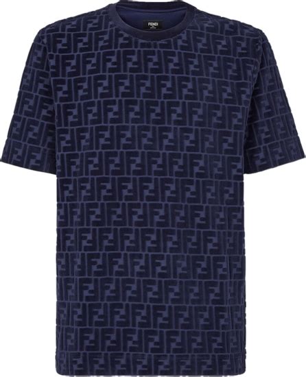 t-shir fendi|fendi blue t shirts.